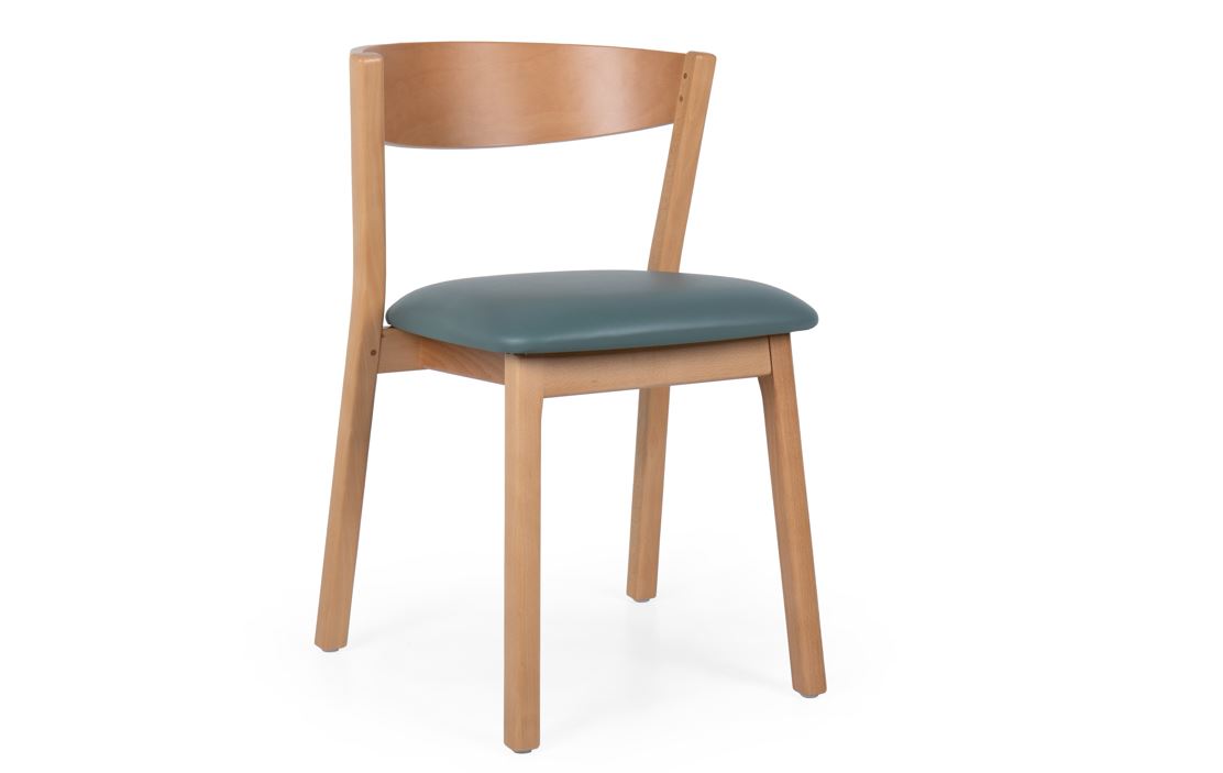 Eva Chair Wooden Back - Stackable